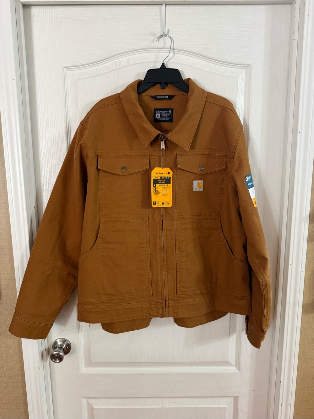 Carhartt Rugged Flex Relaxed Fit Jacket OJ5748-M Size XL-2XL New With Tags